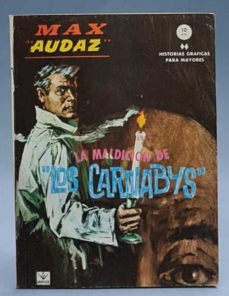 CASI EXCELENTE ESTADO MAX AUDAZ 12 LA MALDICION DE LOS CARNABYS GRAPA VERTICE