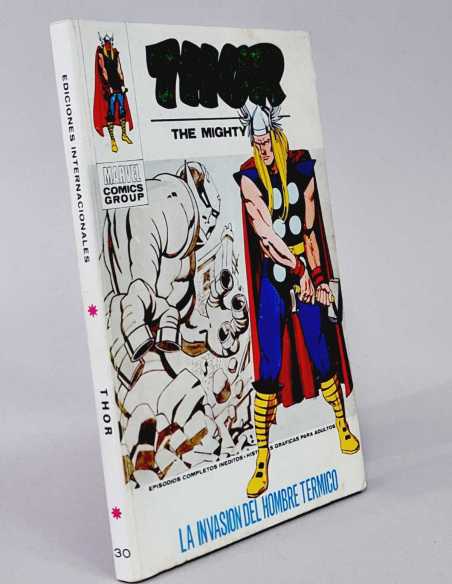 EXCELENTE ESTADO THOR 30 LA INVASIÓN DEL HOMBRE TÉRMICO MARVEL TACO VOL1 VOLUMEN VOL.1 VERTICE