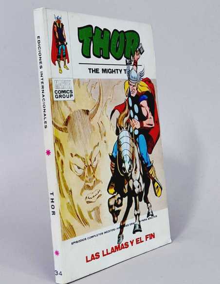 EXCELENTE ESTADO THOR 34 LAS LLAMAS Y EL FIN MARVEL TACO VOL1 VOLUMEN VOL.1 VERTICE