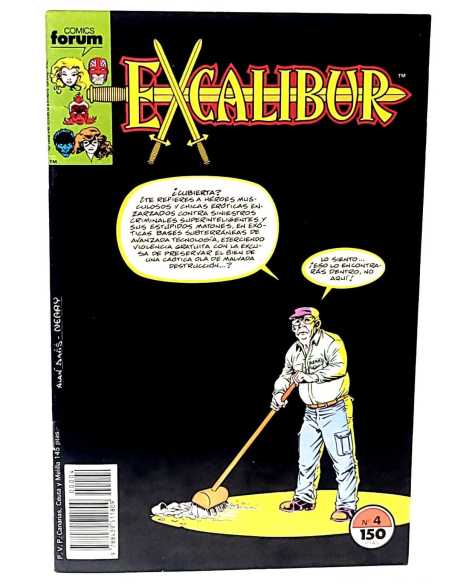 EXCELENTE ESTADO EXCALIBUR 4 VOL1 FORUM COMICS VOL.1 VOLUMEN GRAPA