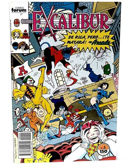 EXCELENTE ESTADO EXCALIBUR 5 VOL1 FORUM COMICS VOL.1 VOLUMEN GRAPA