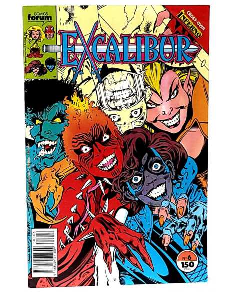 EXCELENTE ESTADO EXCALIBUR 6 VOL1 FORUM COMICS VOL.1 VOLUMEN GRAPA