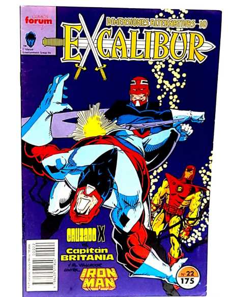 CASI EXCELENTE ESTADO EXCALIBUR 22 VOL1 FORUM COMICS VOL.1 VOLUMEN GRAPA MARVEL