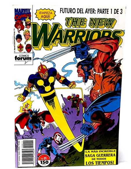 DE KIOSCO THE NEW WARRIORS 11 FORUM COMICS GRAPA