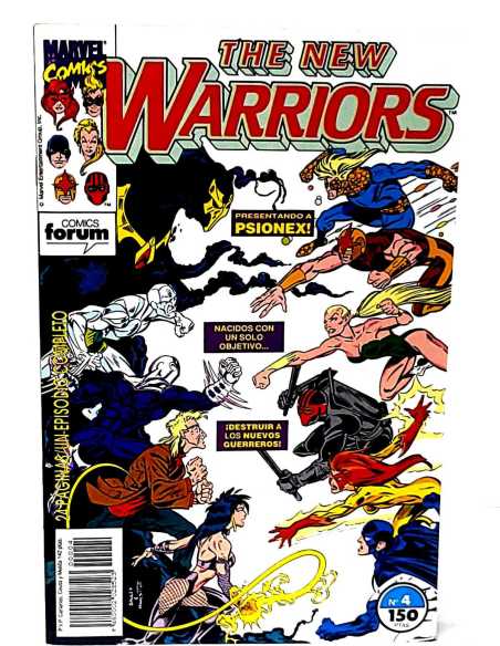 DE KIOSCO THE NEW WARRIORS 4 FORUM COMICS GRAPA