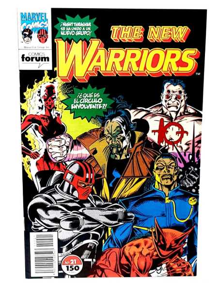 DE KIOSCO THE NEW WARRIORS 21 FORUM COMICS GRAPA