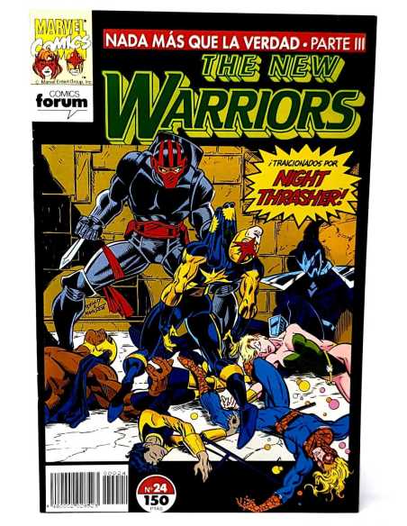 DE KIOSCO THE NEW WARRIORS 24 FORUM COMICS GRAPA