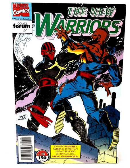 EXCELENTE ESTADO THE NEW WARRIORS 18 FORUM COMICS GRAPA