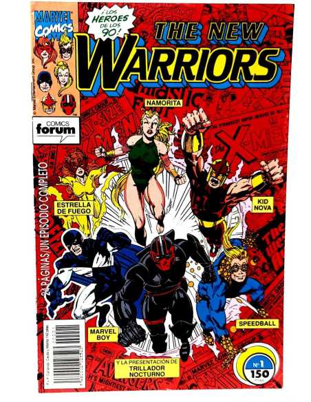 EXCELENTE ESTADO THE NEW WARRIORS 1 FORUM COMICS GRAPA