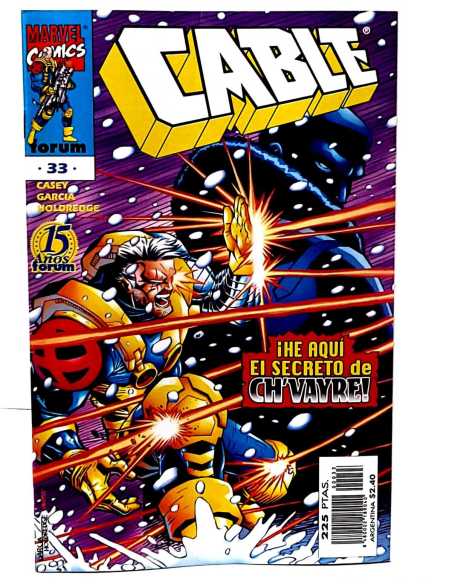 DE KIOSCO CABLE 33 VOL2 FORUM COMICS VOL.2 VOLUMEN GRAPA MARVEL
