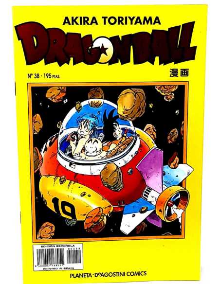DE KIOSCO DRAGON BALL 38 SERIE AMARILLA PLANETA MANGA COMICS AKIRA TORIYAMA