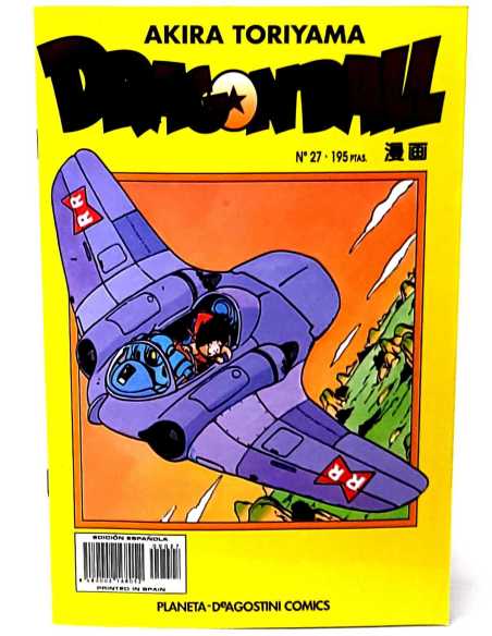 DE KIOSCO DRAGON BALL 27 SERIE AMARILLA PLANETA MANGA COMICS AKIRA TORIYAMA