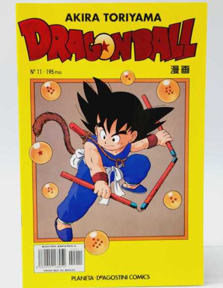 DE KIOSCO DRAGON BALL 11 SERIE AMARILLA PLANETA MANGA COMICS AKIRA TORIYAMA