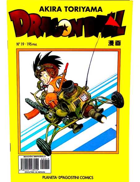 DE KIOSCO DRAGON BALL 19 SERIE AMARILLA PLANETA MANGA COMICS AKIRA TORIYAMA