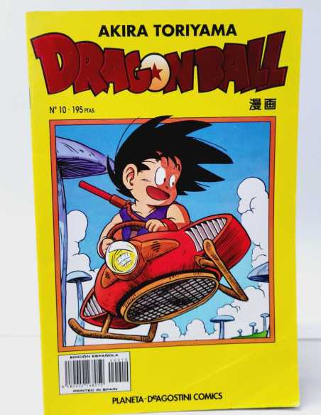 MUY BUEN ESTADO DRAGON BALL 10 SERIE AMARILLA PLANETA MANGA COMICS AKIRA TORIYAMA