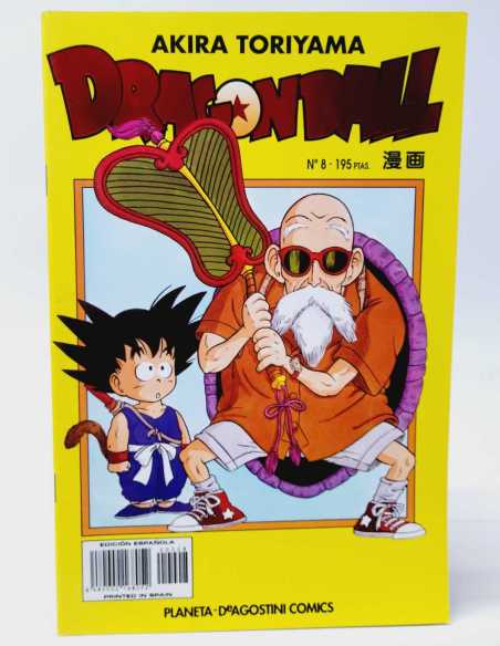 EXCELENTE ESTADO DRAGON BALL 8 SERIE AMARILLA PLANETA MANGA COMICS AKIRA TORIYAMA