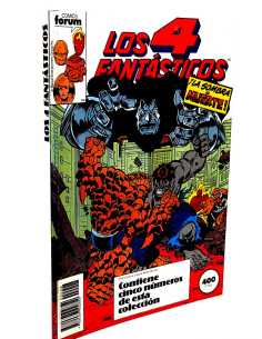 EXCELENTE ESTADO LOS 4 FANTASTICOS 86 AL 90 RETAPADO...