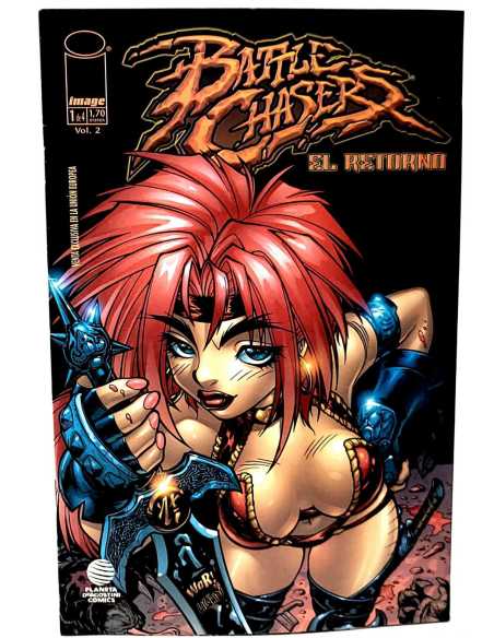 DE KIOSCO BATTLE CHASERS 1 VOL2 EL RETORNO VOL.2 VOLUMEN II IMAGE PLANETA COMICS