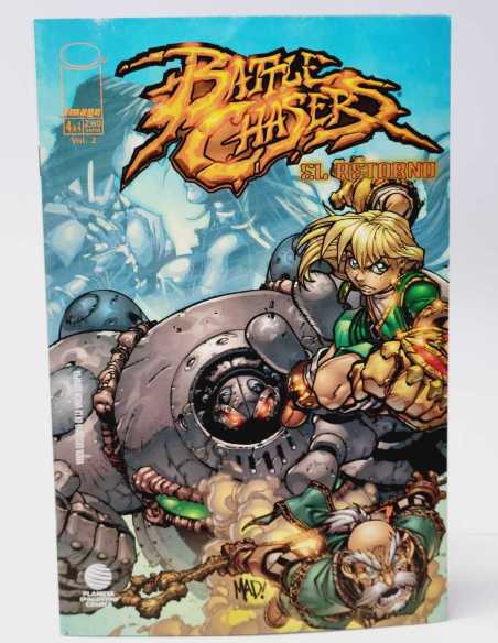 DE KIOSCO BATTLE CHASERS 4 VOL2 EL RETORNO VOL.2 VOLUMEN II IMAGE PLANETA COMICS