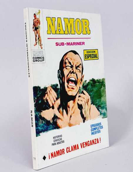 DE KIOSCO NAMOR 11 CLAMA VENGANZA VOL1 VOLUMEN VOL.1 TACO COMIC MARVEL EDICIONES VERTICE