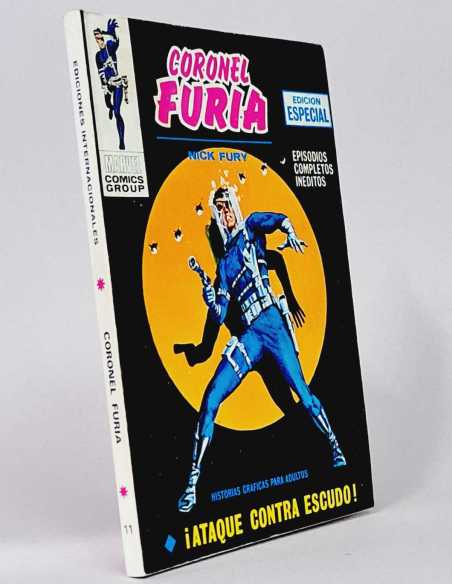 DE KIOSCO CORONEL FURIA 11 ATAQUE CONTRA ESCUDO TACO COMIC MARVEL EDICIONES VERTICE