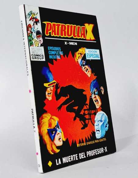 DE KIOSCO PATRULLA X 19 LA MUERTE DEL PROFESOR X TACO COMIC MARVEL EDICIONES VERTICE