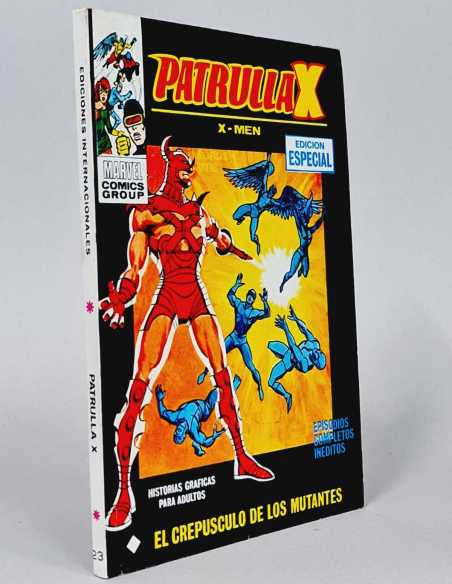 DE KIOSCO PATRULLA X 23 EL CREPÚSCULO DE LOS MUTANTES TACO COMIC MARVEL EDICIONES VERTICE