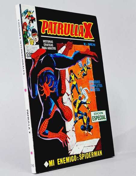 DE KIOSCO PATRULLA X 16 MI ENEMIGO SPIDERMAN TACO COMIC MARVEL EDICIONES VERTICE