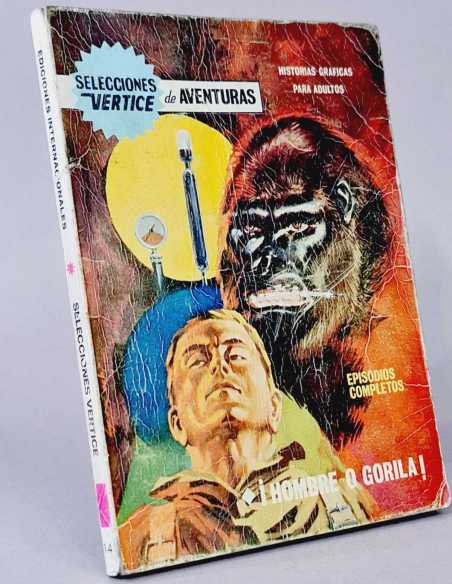 SELECCIONES VERTICE 14 HOMBRE O GORILA NORMAL ESTADO TACO COMIC VERTICE