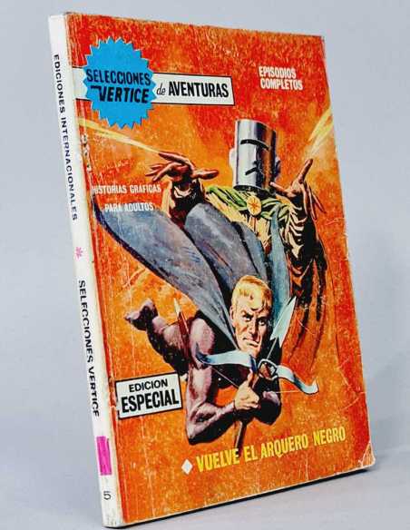 SELECCIONES VERTICE 15 VUELVE EL ARQUERO NEGRO NORMAL ESTADO TACO COMIC VERTICE