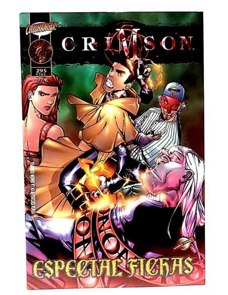 CASI EXCELENTE ESTADO CRIMSON ESPECIAL FICHAS IMAGE PLANETA COMICS CLIFFHANGER