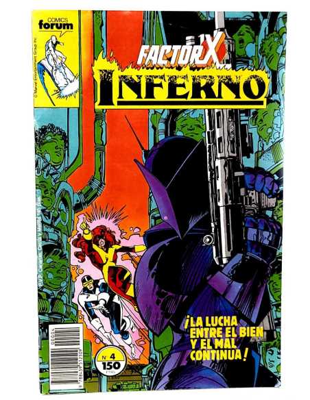 MUY BUEN ESTADO INFERNO 4 FORUM COMICS MARVEL GRAPA