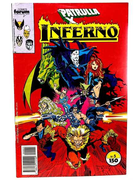 MUY BUEN ESTADO INFERNO 5 FORUM COMICS MARVEL GRAPA