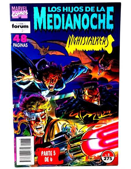 DE KIOSCO LOS HIJOS DE LA MEDIANOCHE 5 ESPECIAL FORUM COMICS MARVEL GRAPA