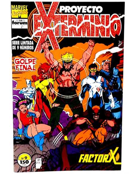 DE KIOSCO PROYECTO EXTERMINIO 9 FORUM COMICS MARVEL GRAPA