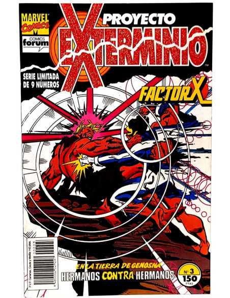 DE KIOSCO PROYECTO EXTERMINIO 3 FORUM COMICS MARVEL GRAPA