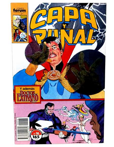 DE KIOSCO CAPA Y PUÑAL 16 FORUM COMICS GRAPA MARVEL