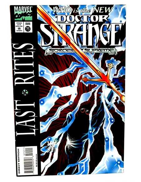 EXCELENTE ESTADO DOCTOR STRANGE LAST RITES SORCEDER SUPREME 75 VOL1 USA COMICS MARVEL