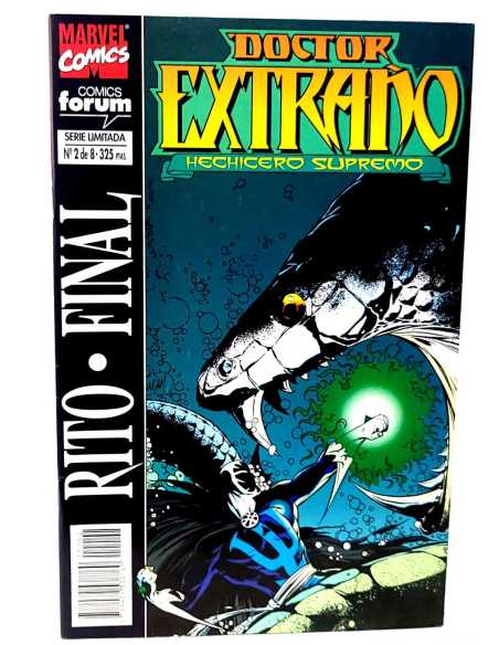 EXCELENTE ESTADO DOCTOR EXTRAÑO RITO FINAL 2 HECHICERO SUPREMO FORUM COMICS GRAPA MARVEL