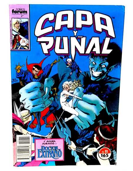 CASI EXCELENTE ESTADO CAPA Y PUÑAL 11 FORUM COMICS GRAPA MARVEL