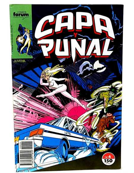CASI EXCELENTE ESTADO CAPA Y PUÑAL 4 FORUM COMICS GRAPA MARVEL