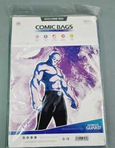 ULTIMATE GUARD COMIC BAGS SOLAPA ADHESIVA MAGAZINE SIZE...