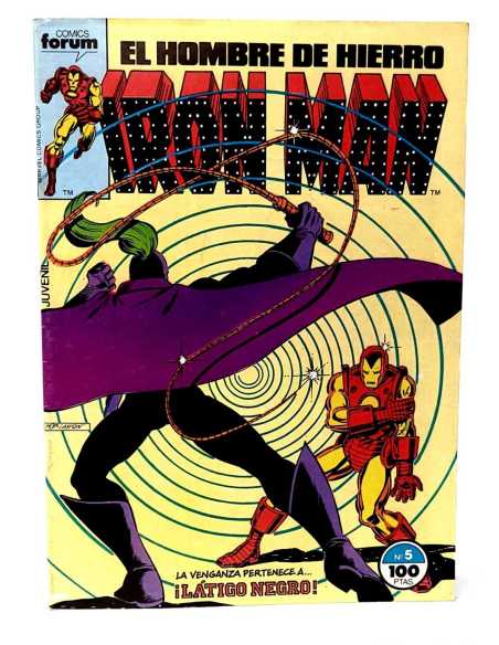 MUY BUEN ESTADO IRON MAN 5 VOL1 FORUM COMICS VOL.1 VOLUMEN GRAPA MARVEL