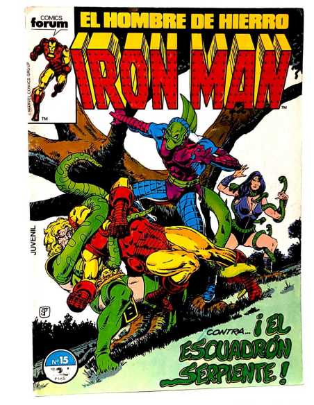 MUY BUEN ESTADO IRON MAN 15 VOL1 FORUM COMICS VOL.1 VOLUMEN GRAPA MARVEL