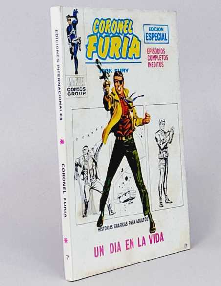 BUEN ESTADO CORONEL FURIA 7 UN DÍA EN LA VIDA MARVEL TACO EDICIONES VERTICE