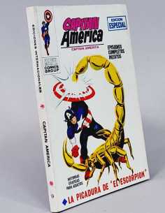 BUEN ESTADO CAPITAN AMERICA 9 LA PICADURA DEL ESCORPIÓN...