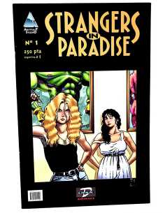 DE KIOSCO STRANGERS IN PARADISE 1 DUDE COMICS GRAPA