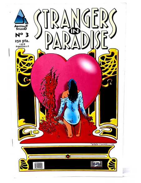 DE KIOSCO STRANGERS IN PARADISE 3 DUDE COMICS GRAPA