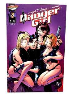 DE KIOSCO DANGER GIRL 3 CLIFFHANGER PLANETA COMICS