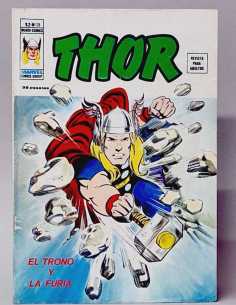 BUEN ESTADO THOR 28 EL TRONO Y LA FURIA MARVEL VOL2...